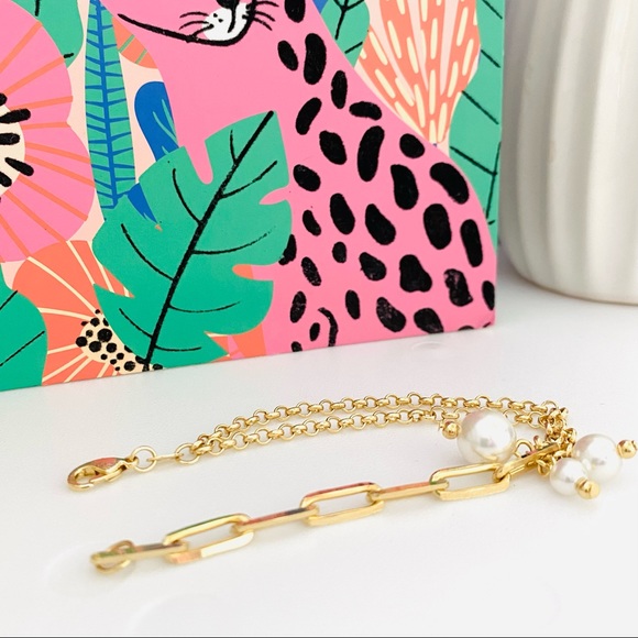 Paper Clip Link Bracelet - Picture 5 of 6